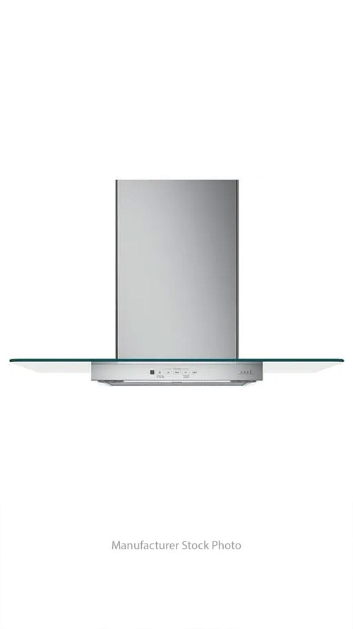 30" Cafe CVW73012MSS Wall Mount Glass Canopy
