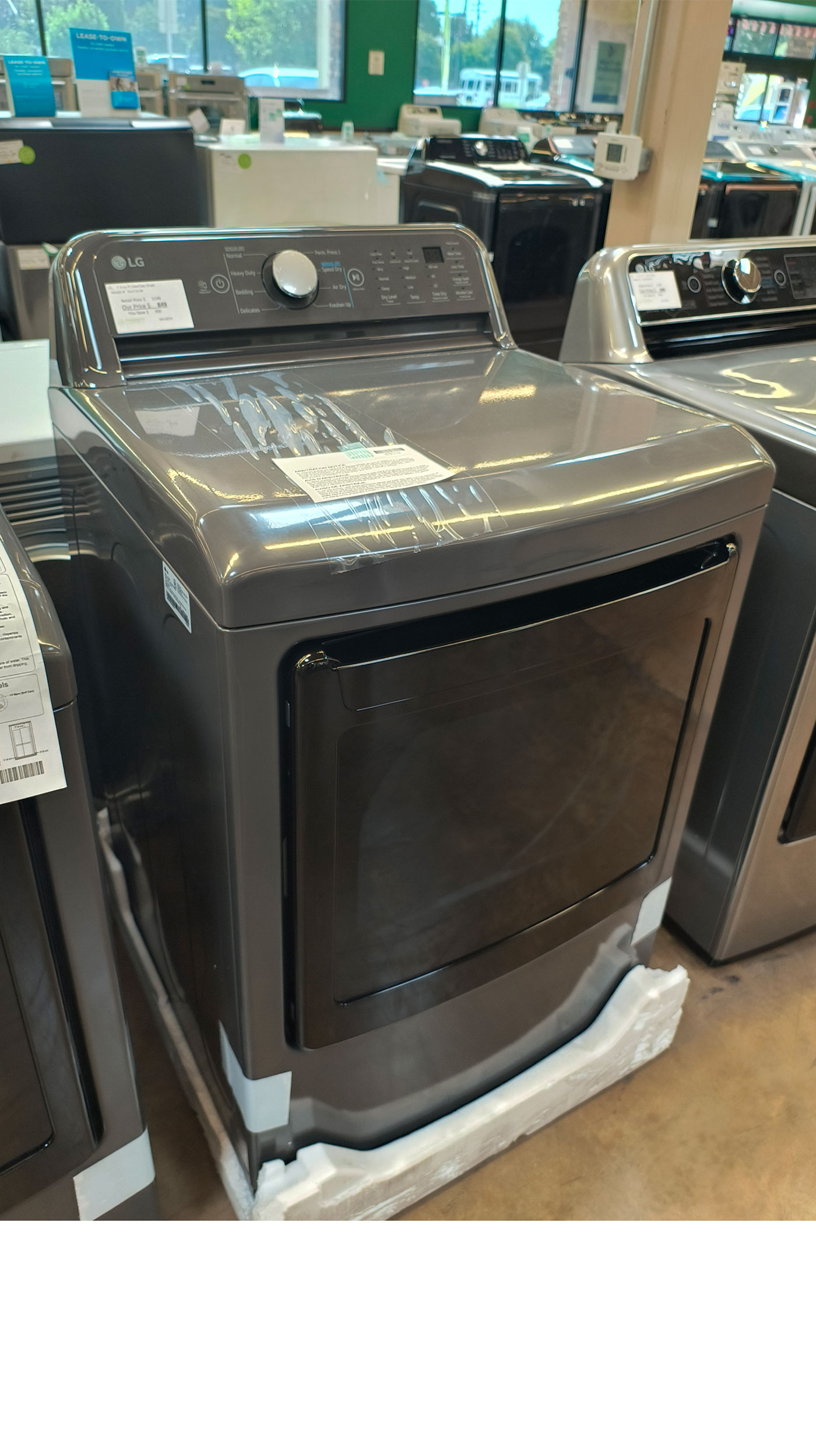 27" LG DLG7151M 7.3 cu.ft. Gas Dryer - Image 6