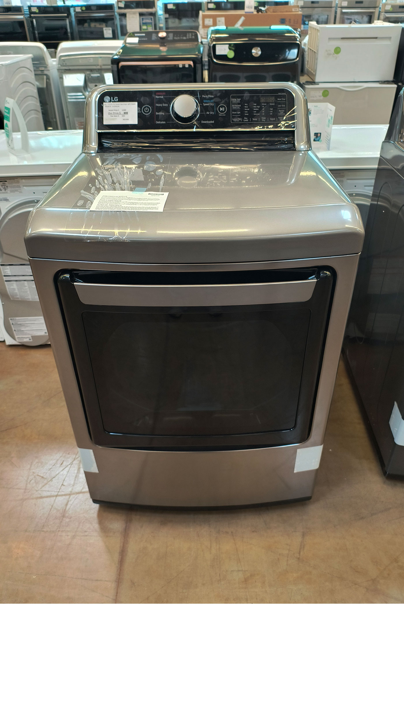27" LG DLG7401VE 7.3 cu.ft. Smart Gas Dryer - Image 5