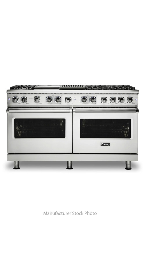 60" Viking 5 Series VDR5606GQSS Dual Fuel Range
