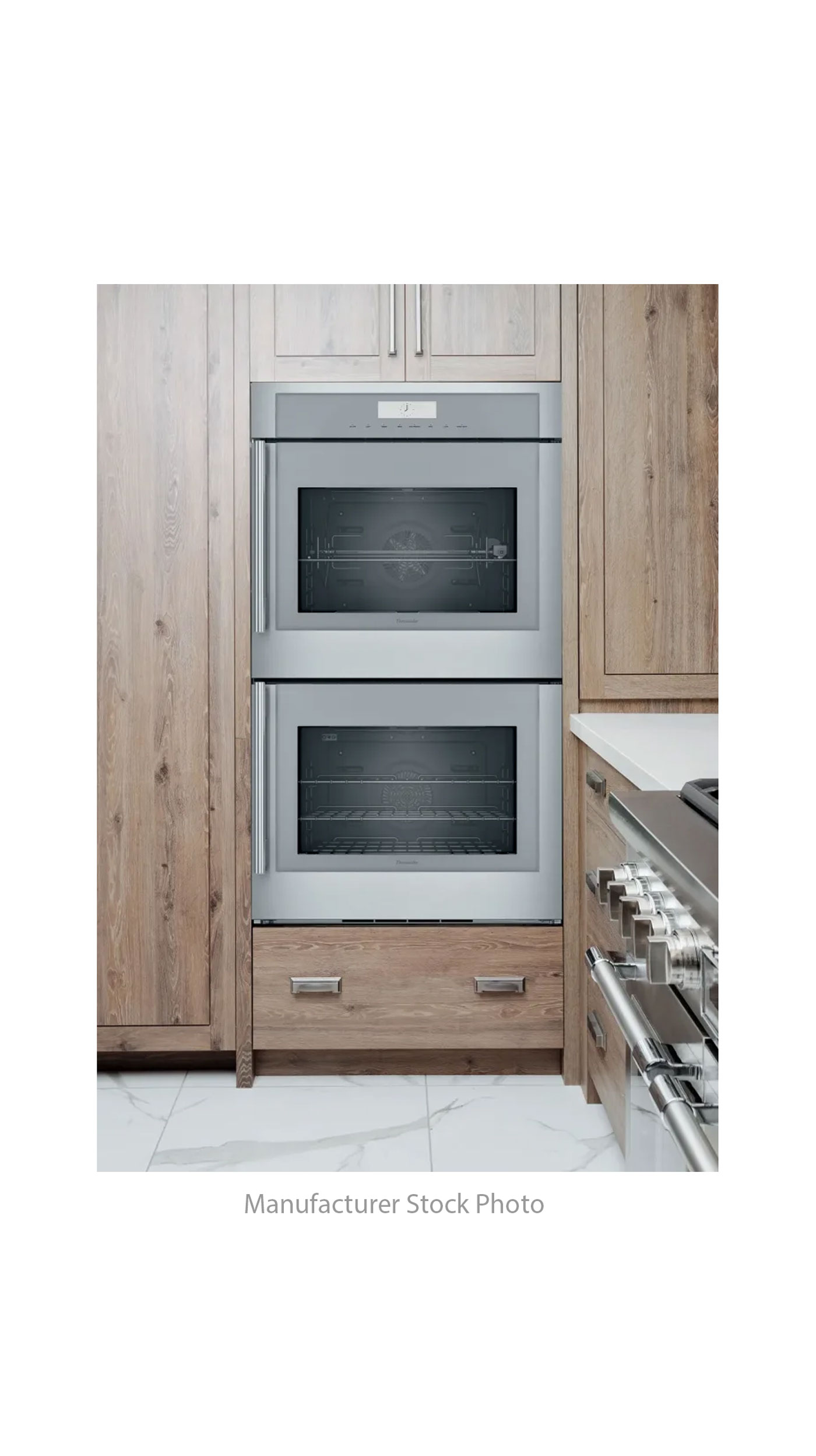 30" Thermador MED302RWS Double Convection Electric Wall Oven - Image 4
