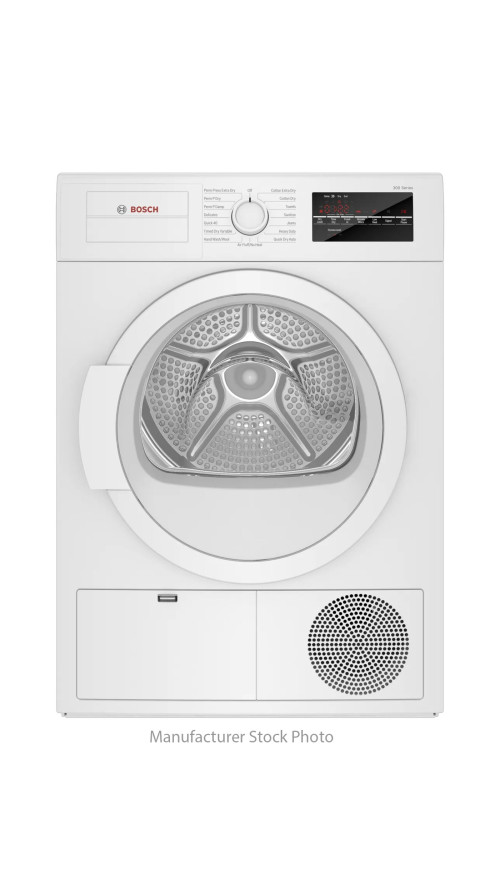 24" Bosch WTG86403UC Ventless Electric Dryer