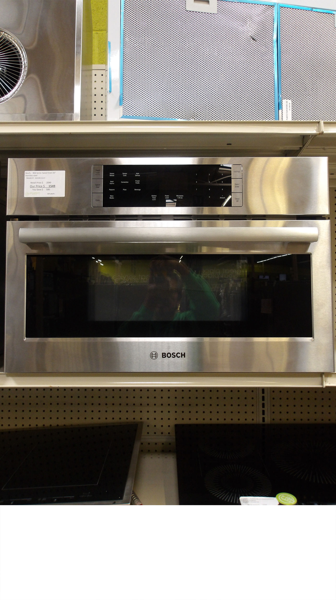 30" Bosch 800 Series HMC80152UC Speed Oven - Image 3