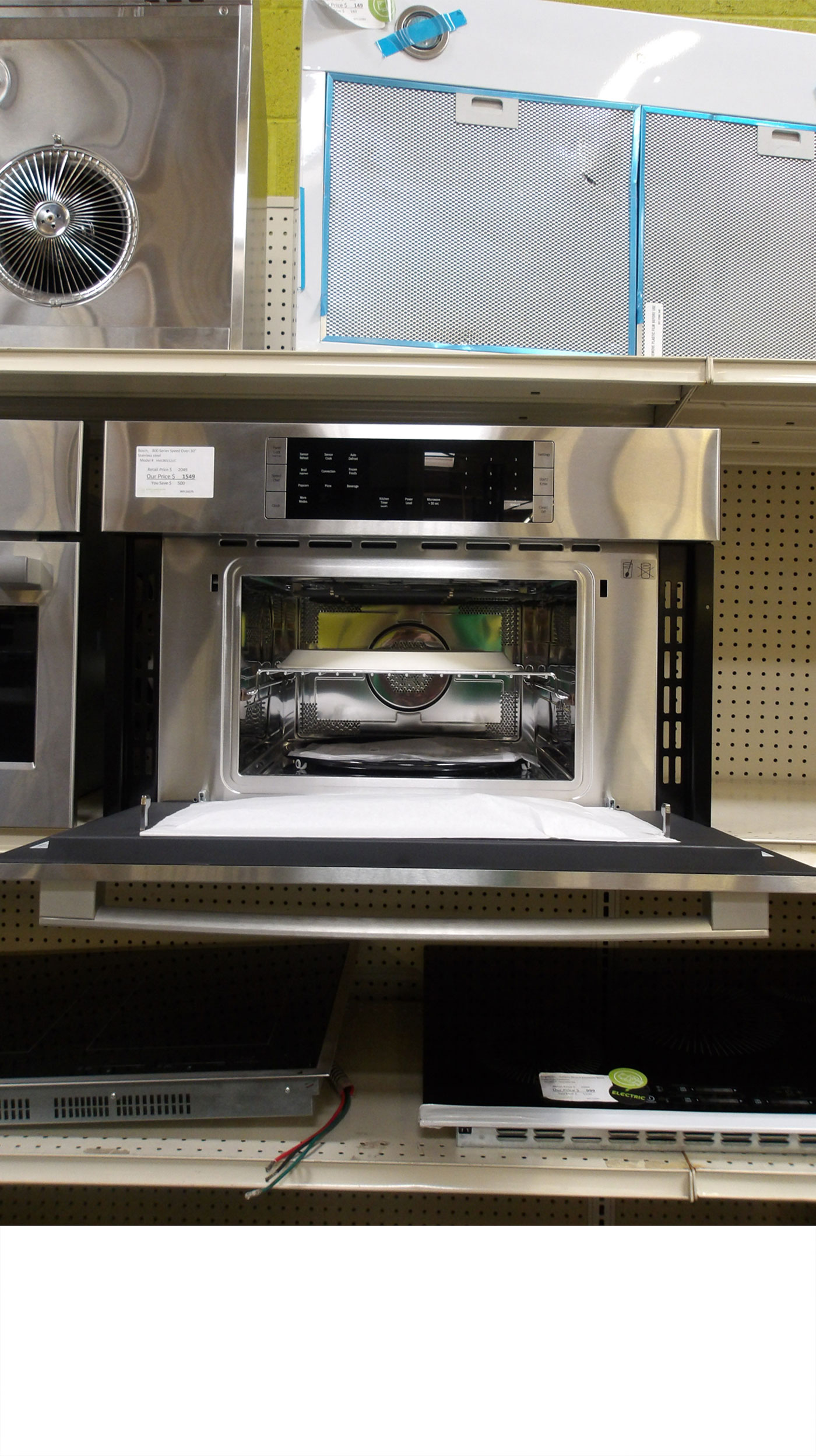30" Bosch 800 Series HMC80152UC Speed Oven - Image 4