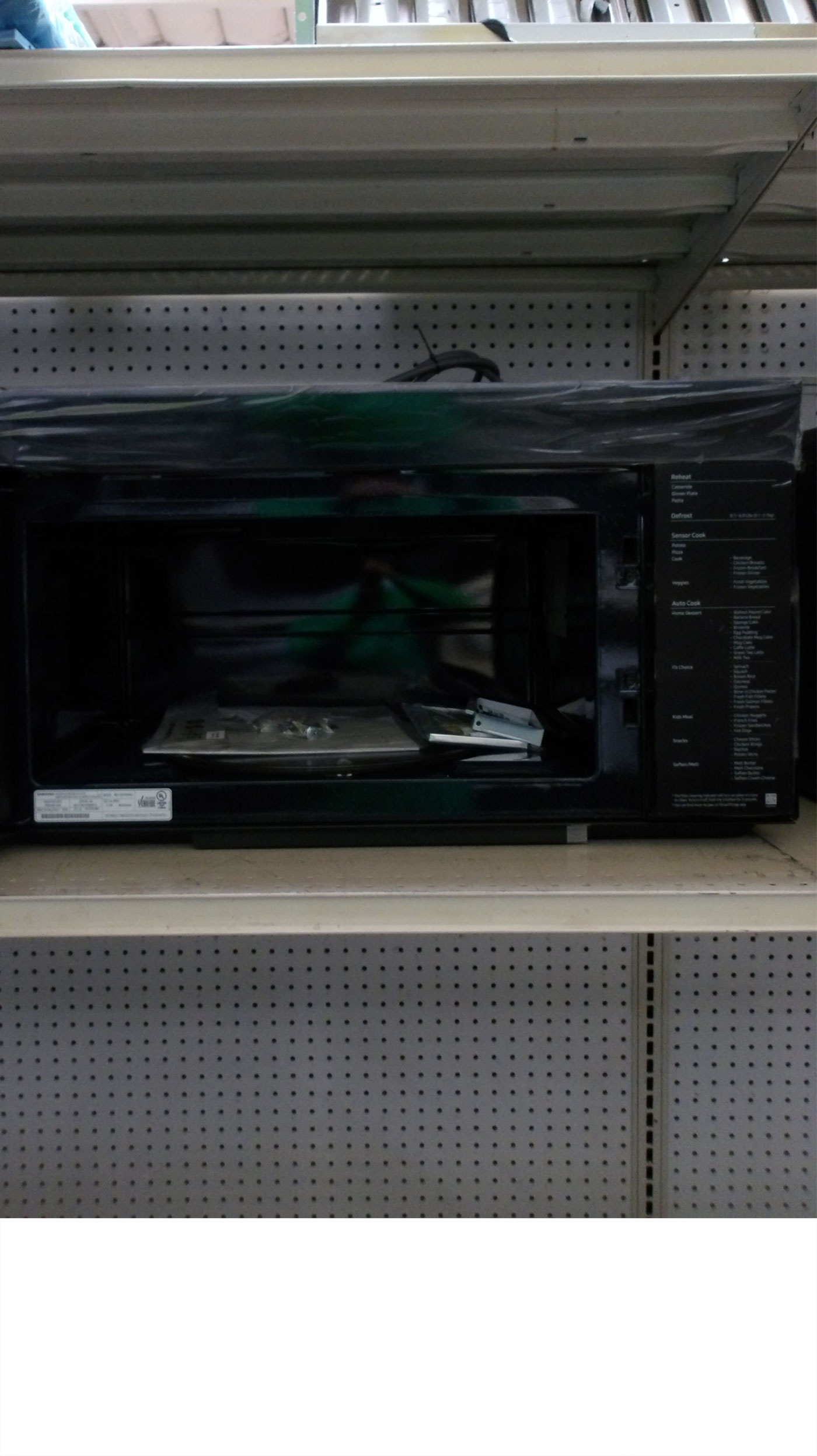 30" Samsung BESPOKE ME21DG6700SR Smart OTR Microwave - Image 5