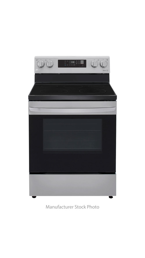 30" LG LREL6321S Smart Electric Range