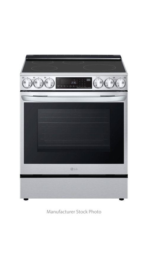 30" LG LSIL6336FE Slide-In Induction Smart Range