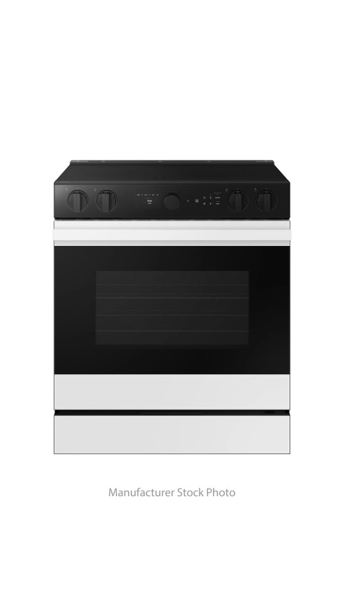 30" Samsung NSE6DB870012 Slide-In Electric Smart Range