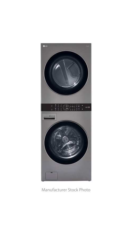 27" LG WKE100HVA Smart Electric Washer Tower