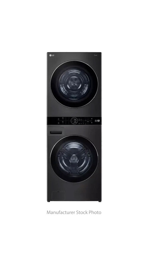 27" LG WKHC252HBA Electric Laundry Tower